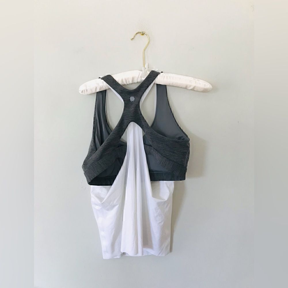 ATHLETA | combo sports bra and tank top | XS